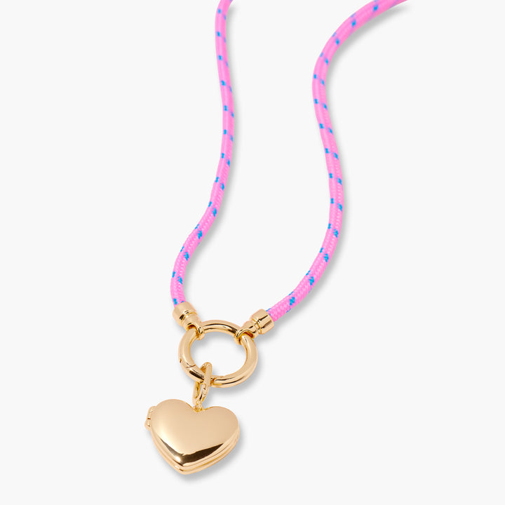 Kai Heart Locket Charm Necklace