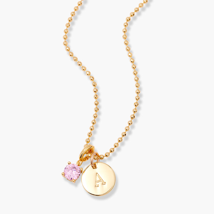 Melrose Mini Initial Necklace