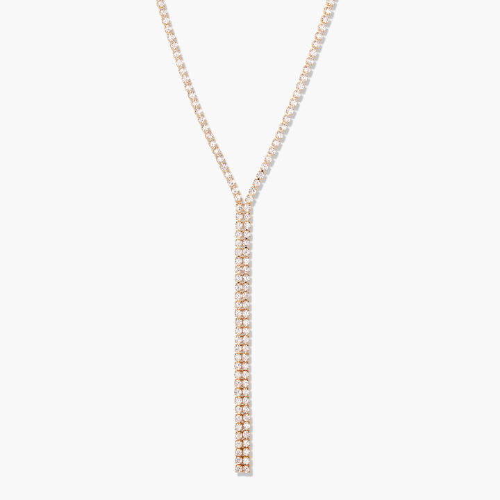 Isabella Lariat Tennis Necklace