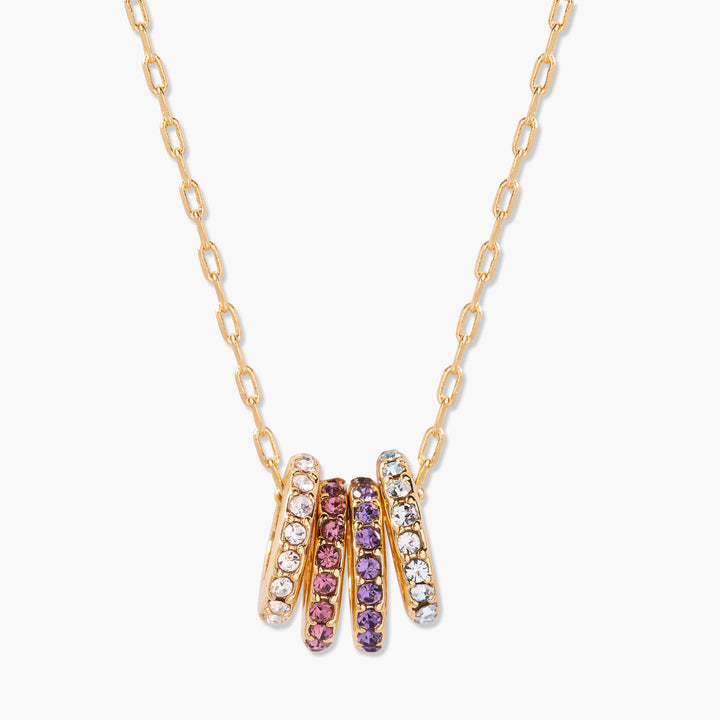 Gaby Birthstone Stacking Necklace
