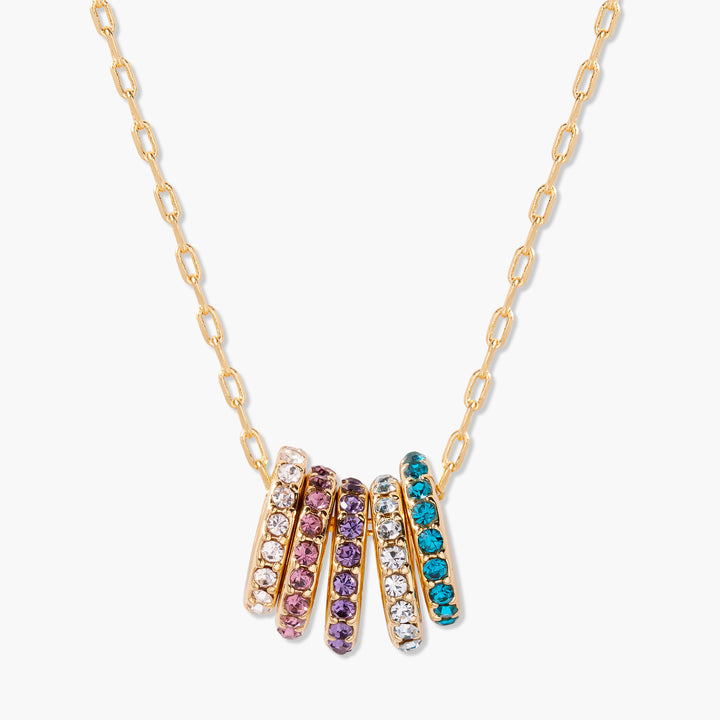 Gaby Birthstone Stacking Necklace