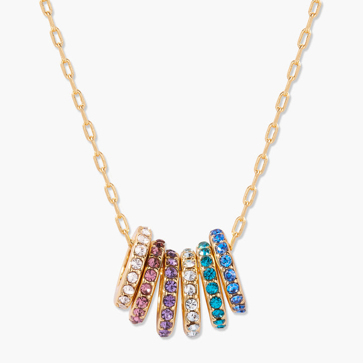 Gaby Birthstone Stacking Necklace
