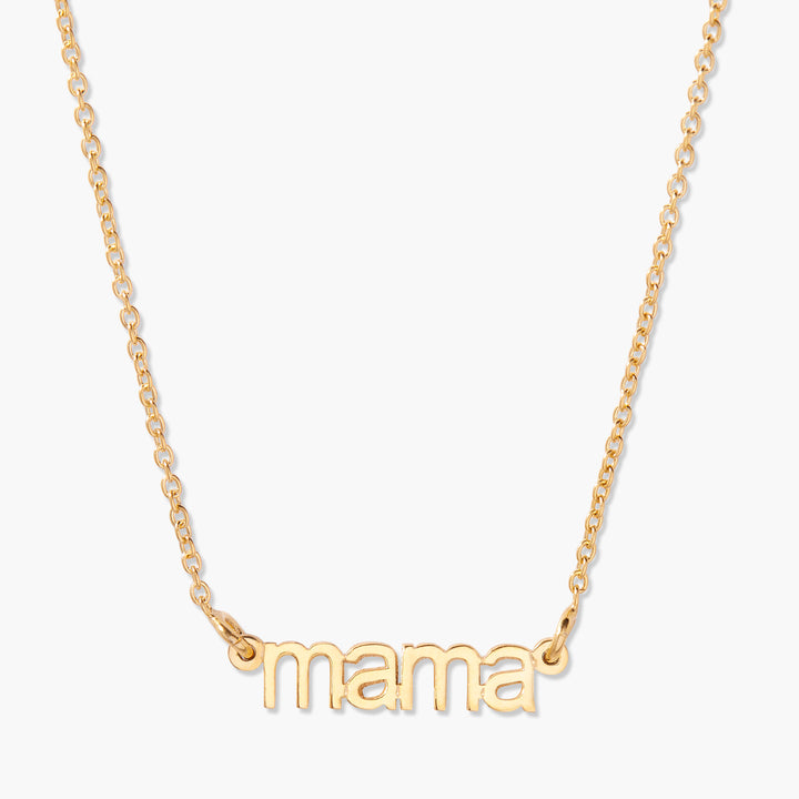 Mama Nameplate Necklace