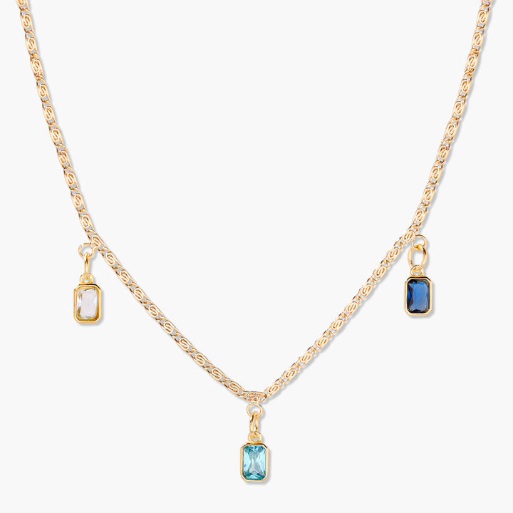 Elizabeth Birthstone Necklace