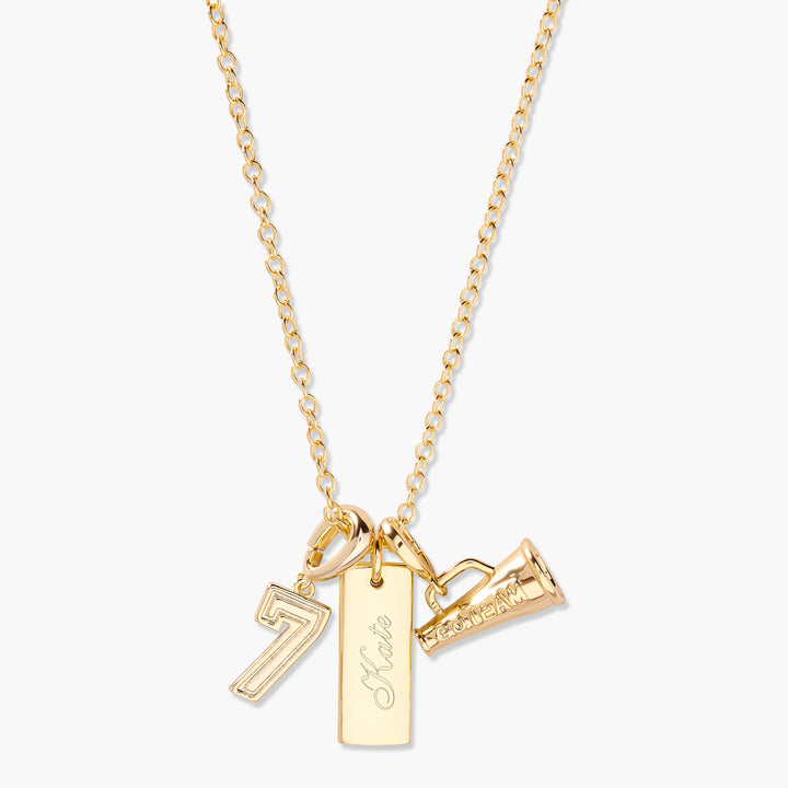 Effie Sports Name Necklace