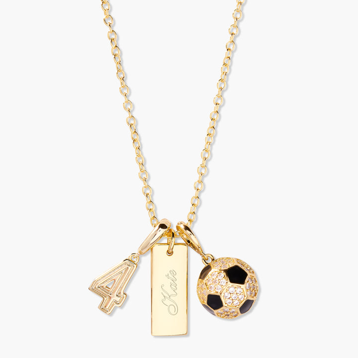 Effie Sports Name Necklace