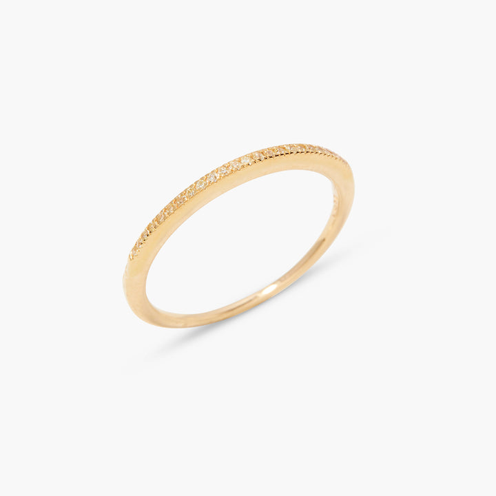 Ariana Gold Birthstone Ring