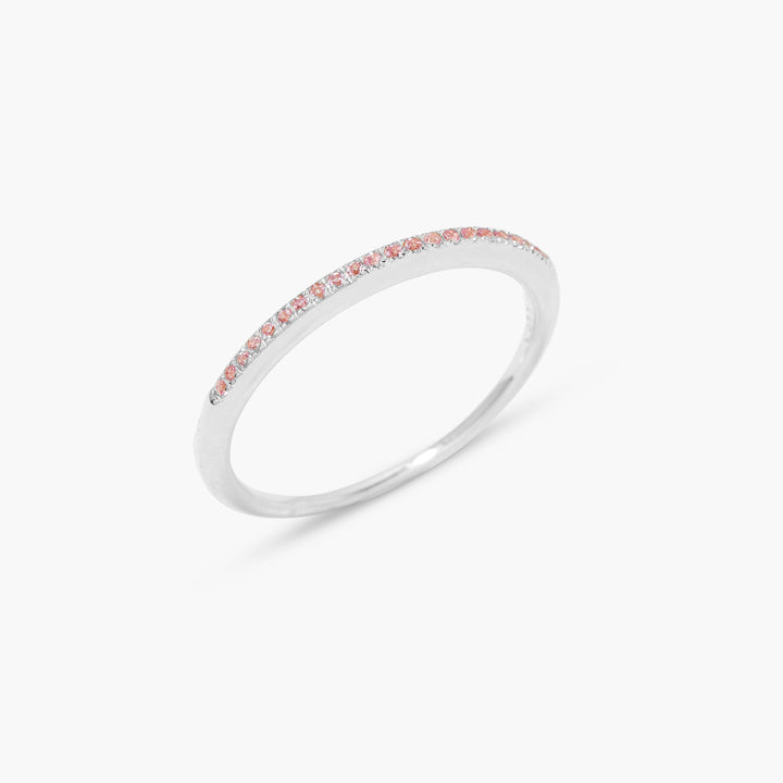 Ariana Silver Birthstone Ring