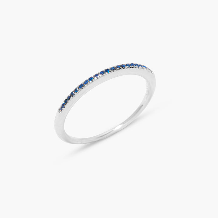 Ariana Silver Birthstone Ring
