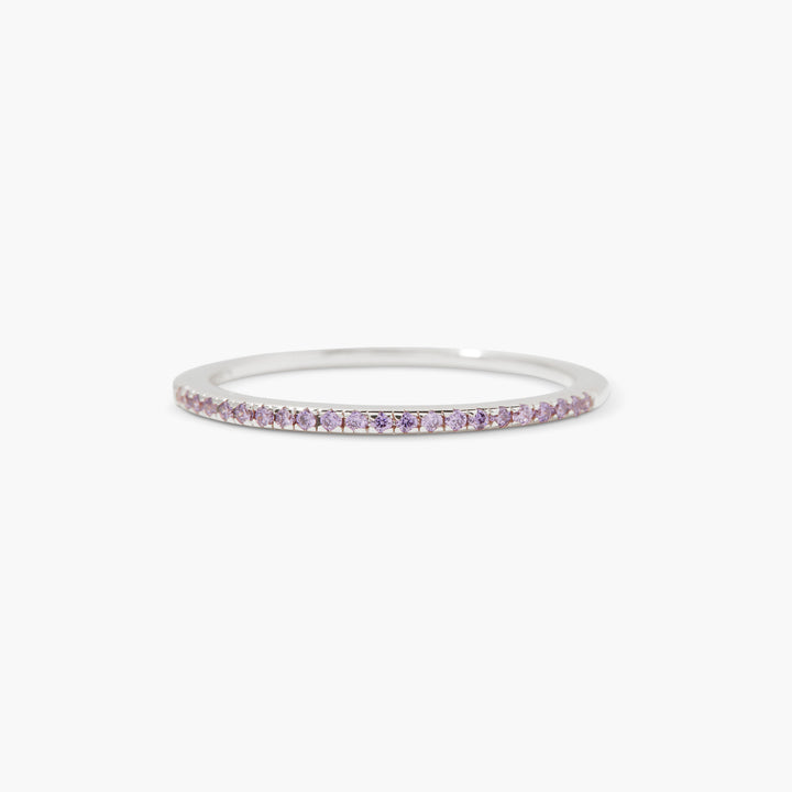 Ariana Silver Birthstone Ring