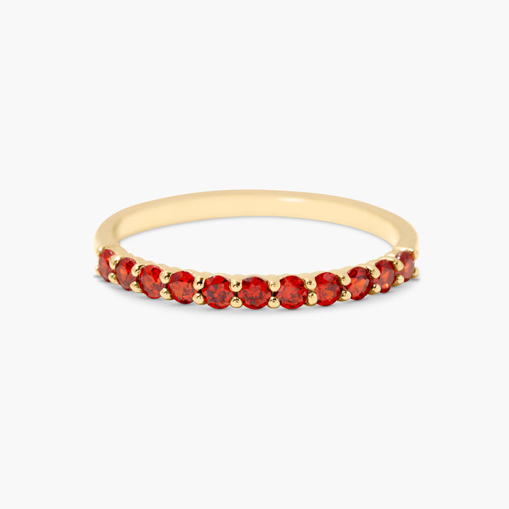 Zara Vermeil Birthstone Ring