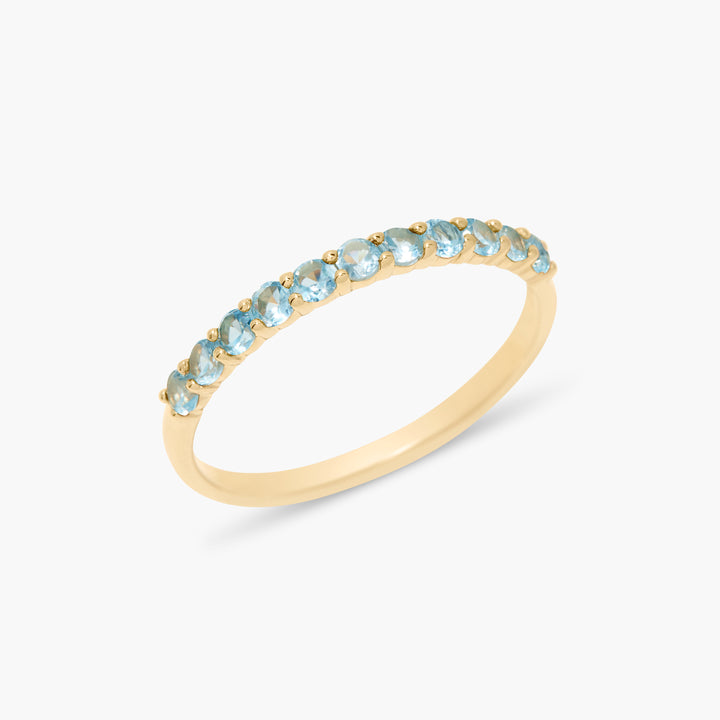 Zara Vermeil Birthstone Ring