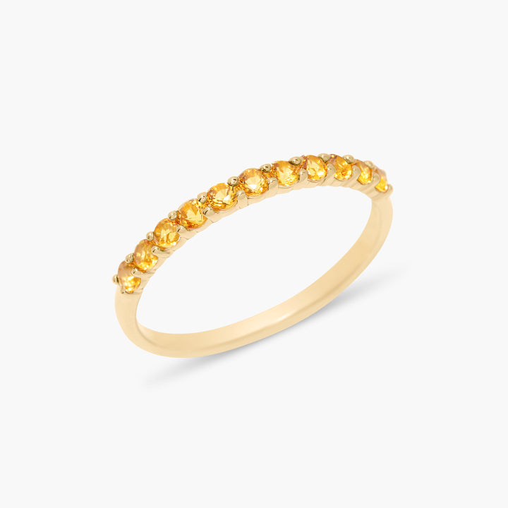 Zara Vermeil Birthstone Ring