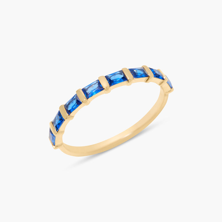 Jules Baguette Birthstone Ring