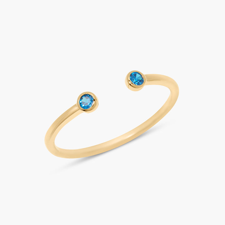 Jaymes Vermeil Birthstone Ring