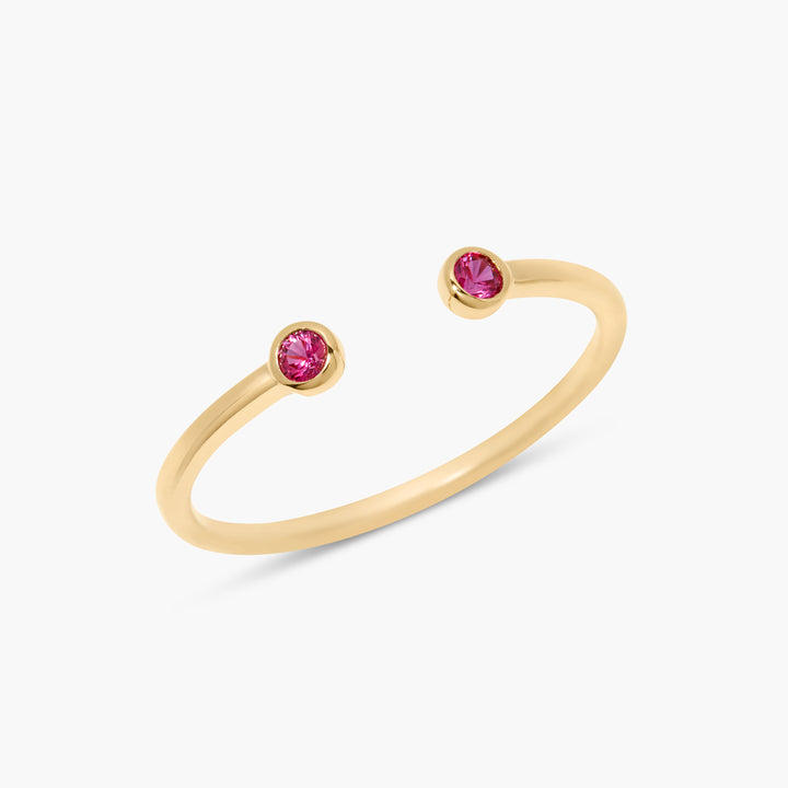 Jaymes Vermeil Birthstone Ring