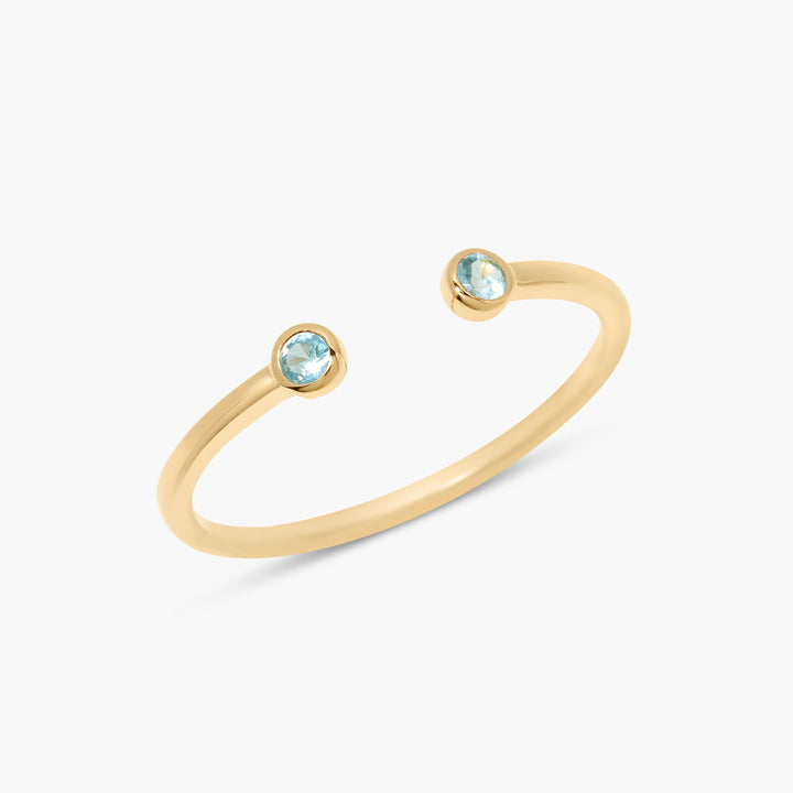 Jaymes Vermeil Birthstone Ring