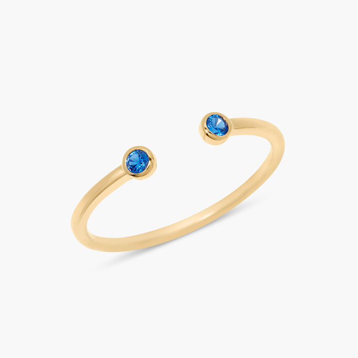 Jaymes Vermeil Birthstone Ring