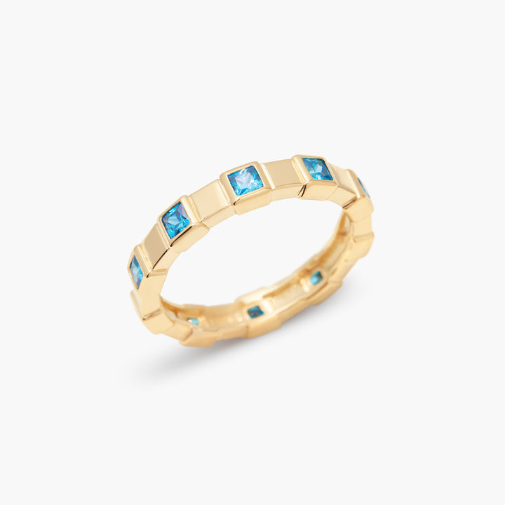 Jessica Vermeil Birthstone Ring