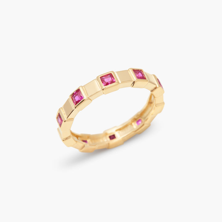 Jessica Vermeil Birthstone Ring