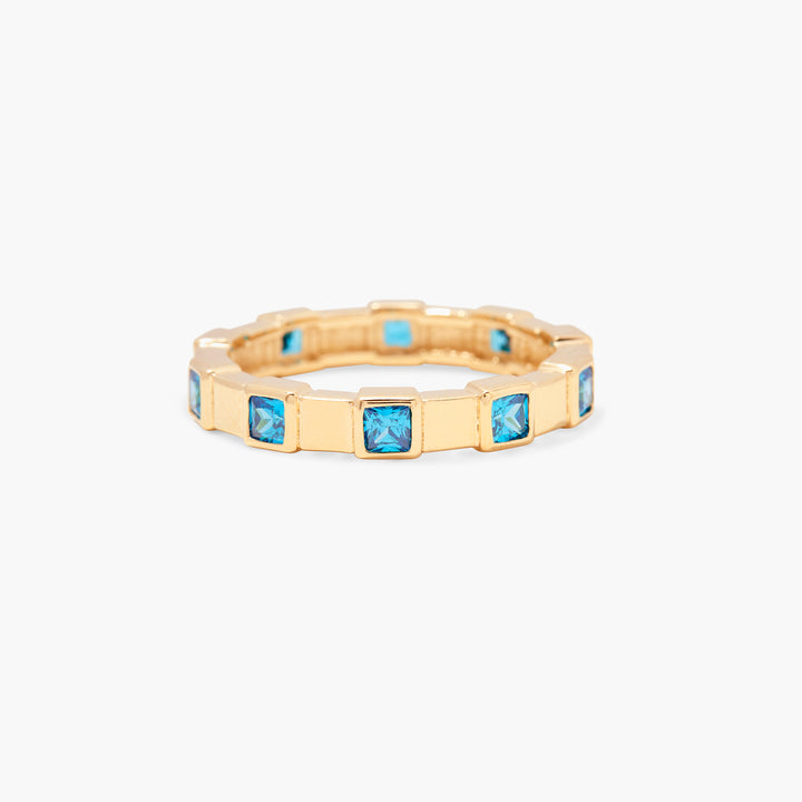 Jessica Vermeil Birthstone Ring