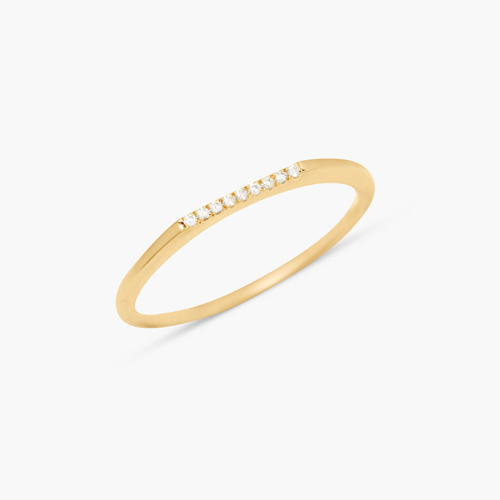 Emme 14K Gold Diamond Ring