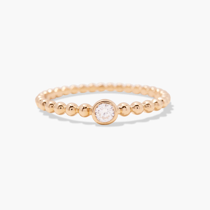 Lumi 14K Gold Diamond Ring
