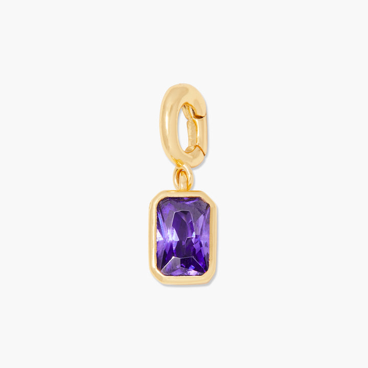 Mackenzie Hinge Birthstone Charm