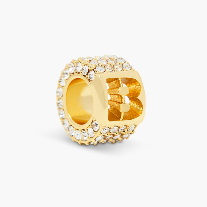 Gaby Cutout Initial Bead