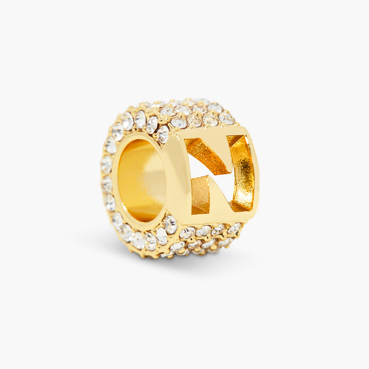 Gaby Cutout Initial Bead
