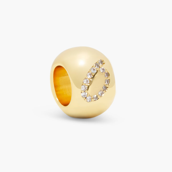 Gaby Crystal Initial Bead