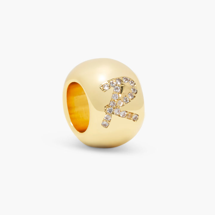Gaby Crystal Initial Bead