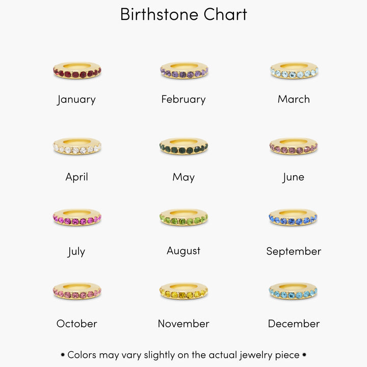 Gaby Birthstone Stacking Necklace