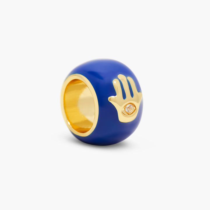 Gaby Hamsa Enamel Bead