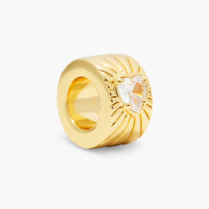 Gaby Crystal Heart Bead