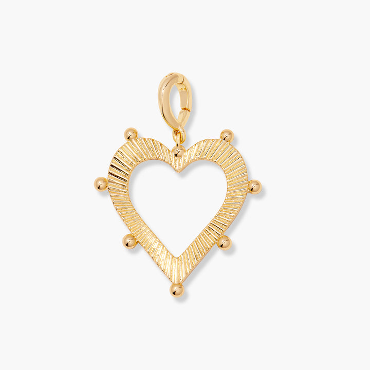 Cami Open Heart Charm
