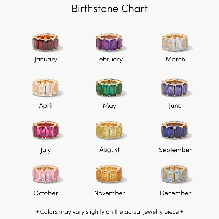 Halsey Gold Vermeil Birthstone Necklace