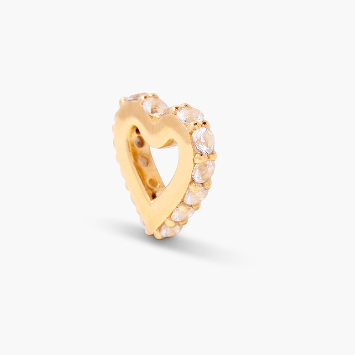Gracie Gold Vermeil Heart Bead