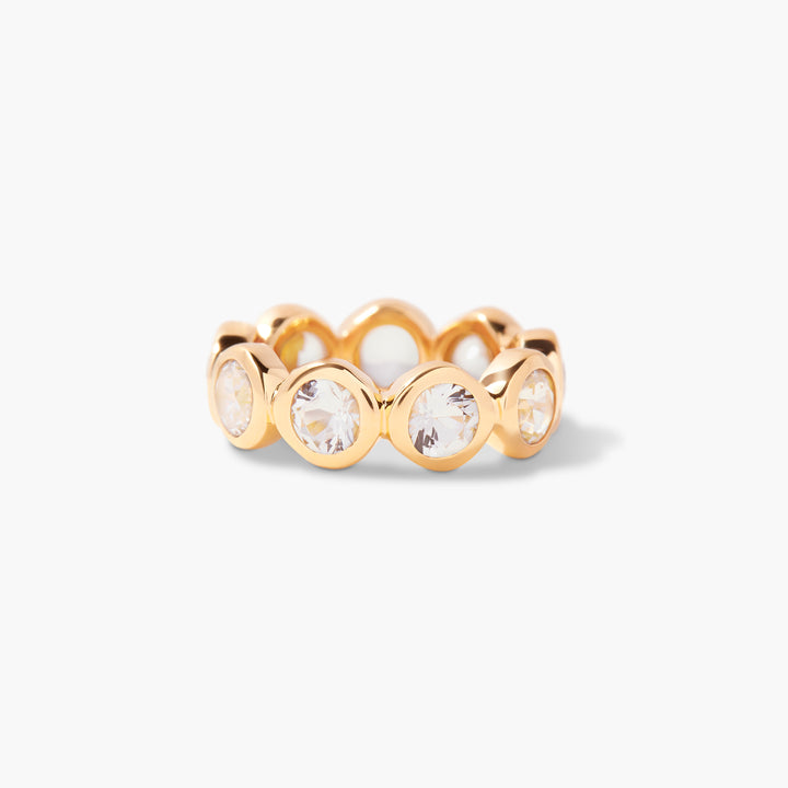 Gracie Gold Vermeil Bezel Birthstone Bead