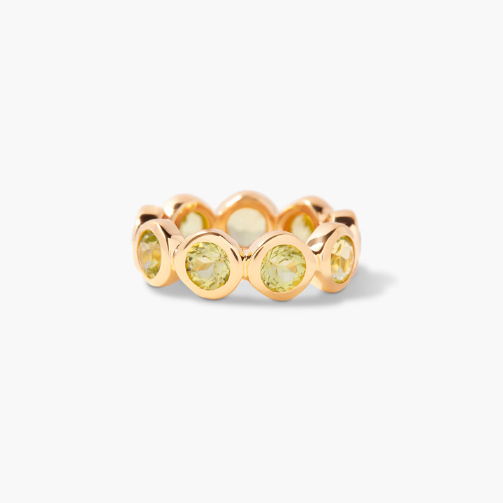 Gracie Gold Vermeil Bezel Birthstone Bead