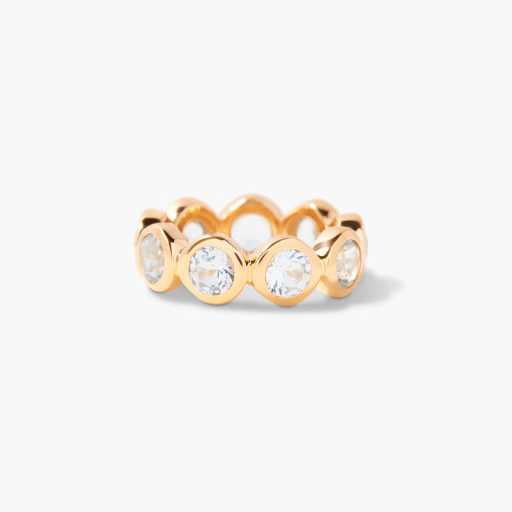 Gracie Gold Vermeil Bezel Birthstone Bead
