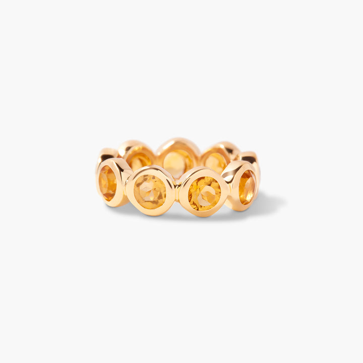 Gracie Gold Vermeil Bezel Birthstone Bead