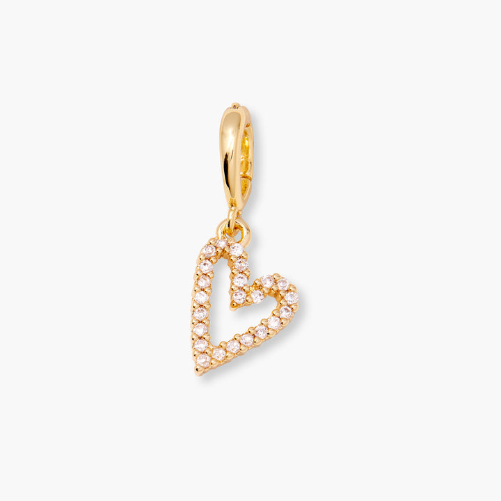 Effie Crystal Heart Charm