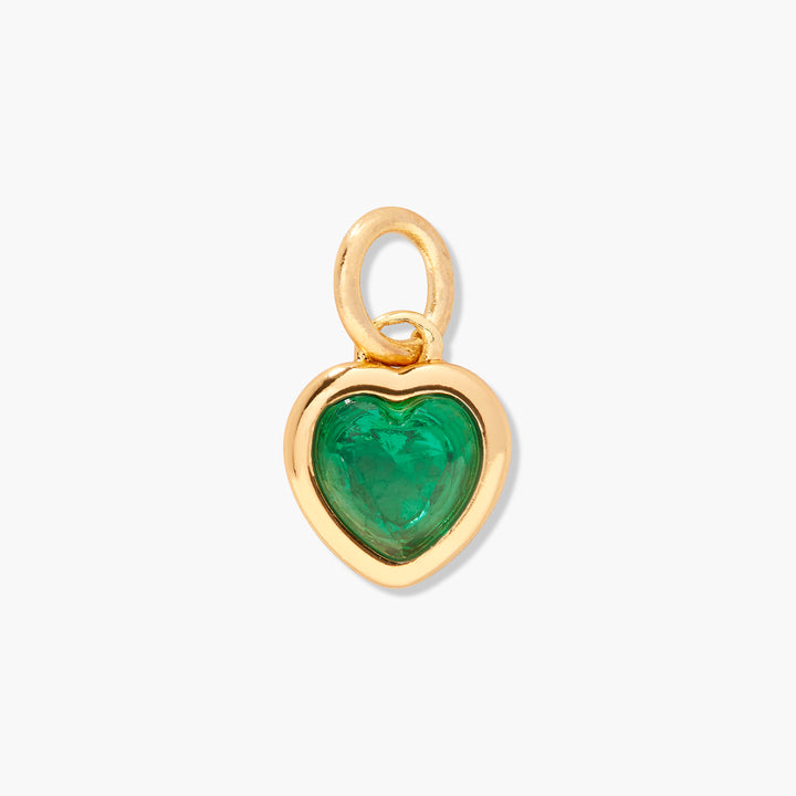 Mackenzie Heart Birthstone Charm