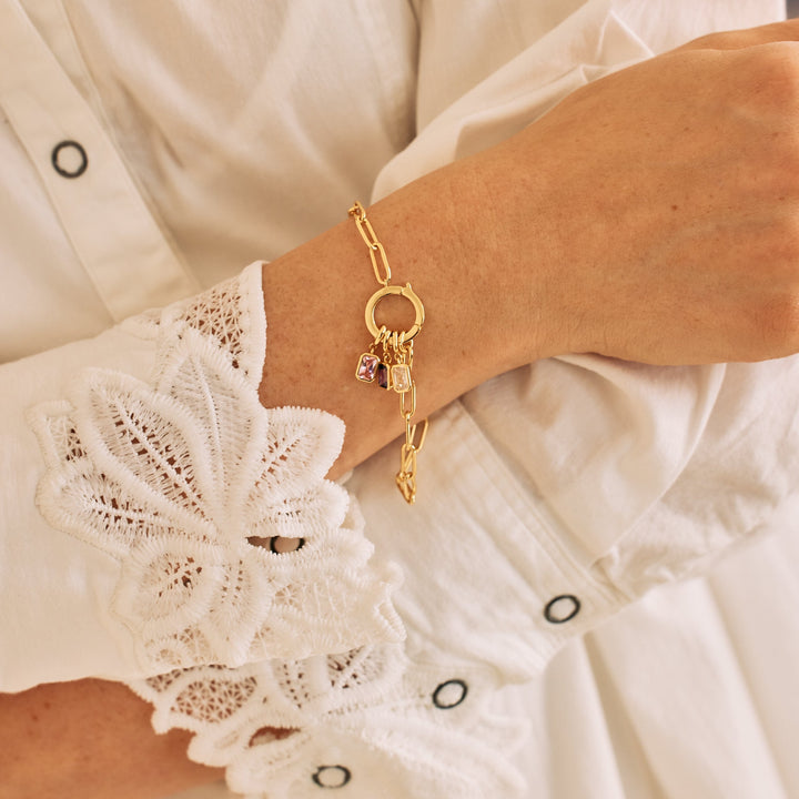 Colette Three Birthstone Bracelet