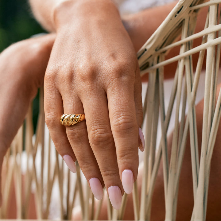 Lex Gold Vermeil Ring