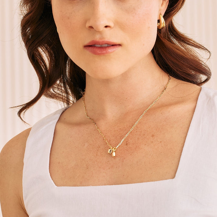 Mackenzie Two Birthstone Necklace