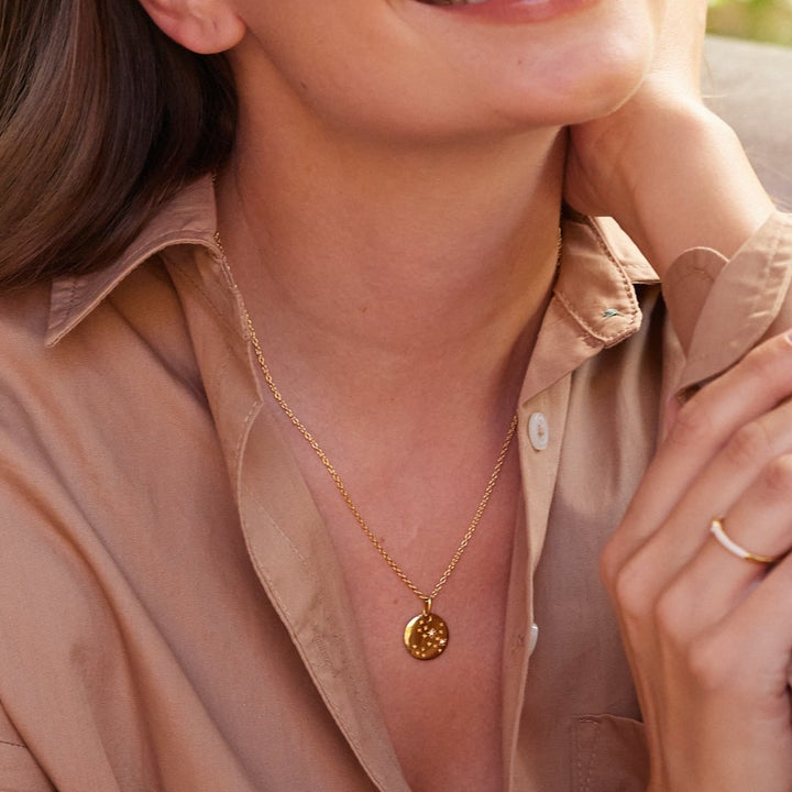 Skyler Vermeil Zodiac Pendant