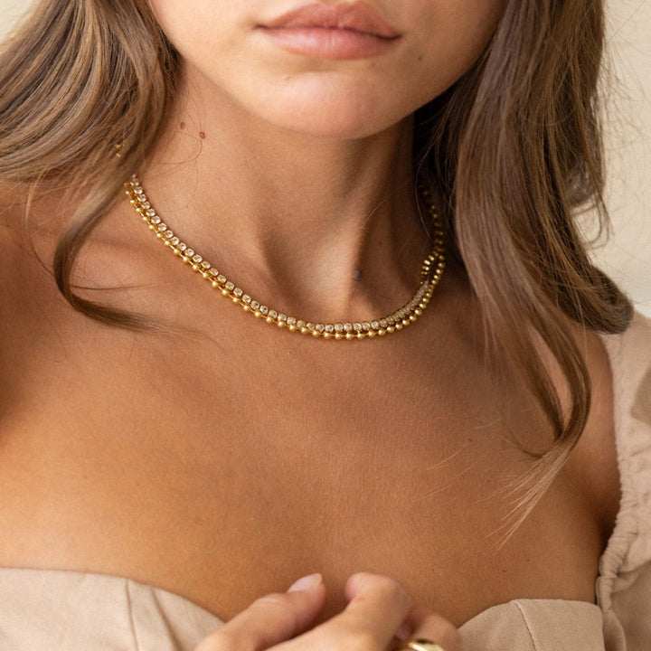 Elodie Tennis Necklace