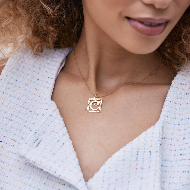 Fiona Initial Necklace